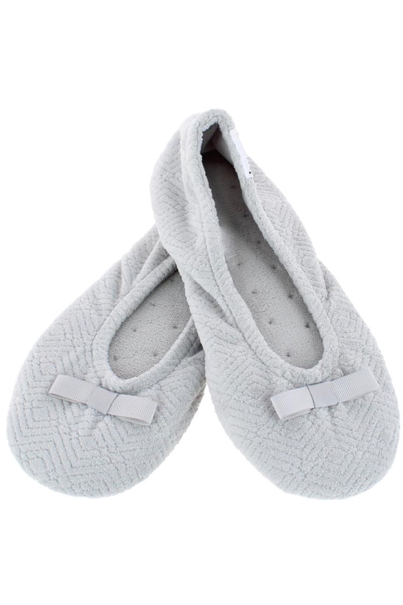 Sculpted Microterry Ballerina Slippers (Women)