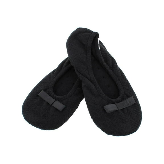 Isotoner Sculpted Microterry Ballerina Slippers (Women)