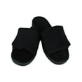 thumbnail image 1 of Isotoner  Sculpted Terry Adjustable Open Toe Slide Slippers (Women), 1 of 5
