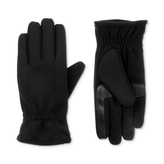 Isotoner Signature Men's Active Gloves Black