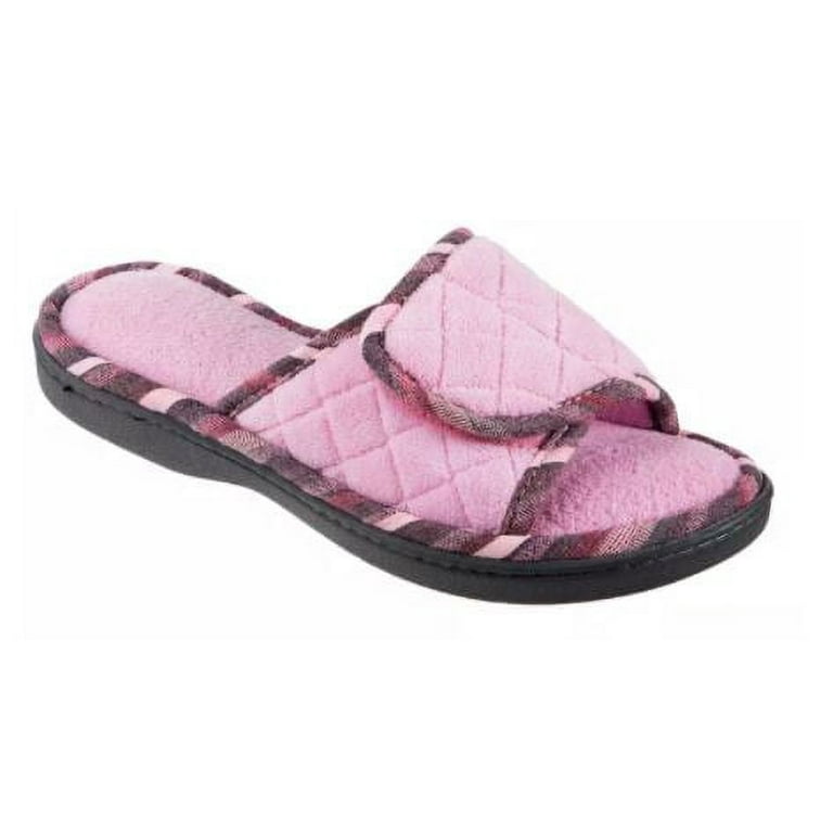 Isotoner adjustable deals slippers