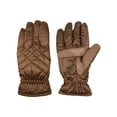 thumbnail image 1 of Isotoner Sleek Heat Womens Brown Smartouch Touchscreen Text Gloves Small/Medium, 1 of 1