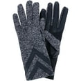thumbnail image 1 of Isotoner  Spandex Chevron Winter Driving Gloves (Women's), 1 of 2