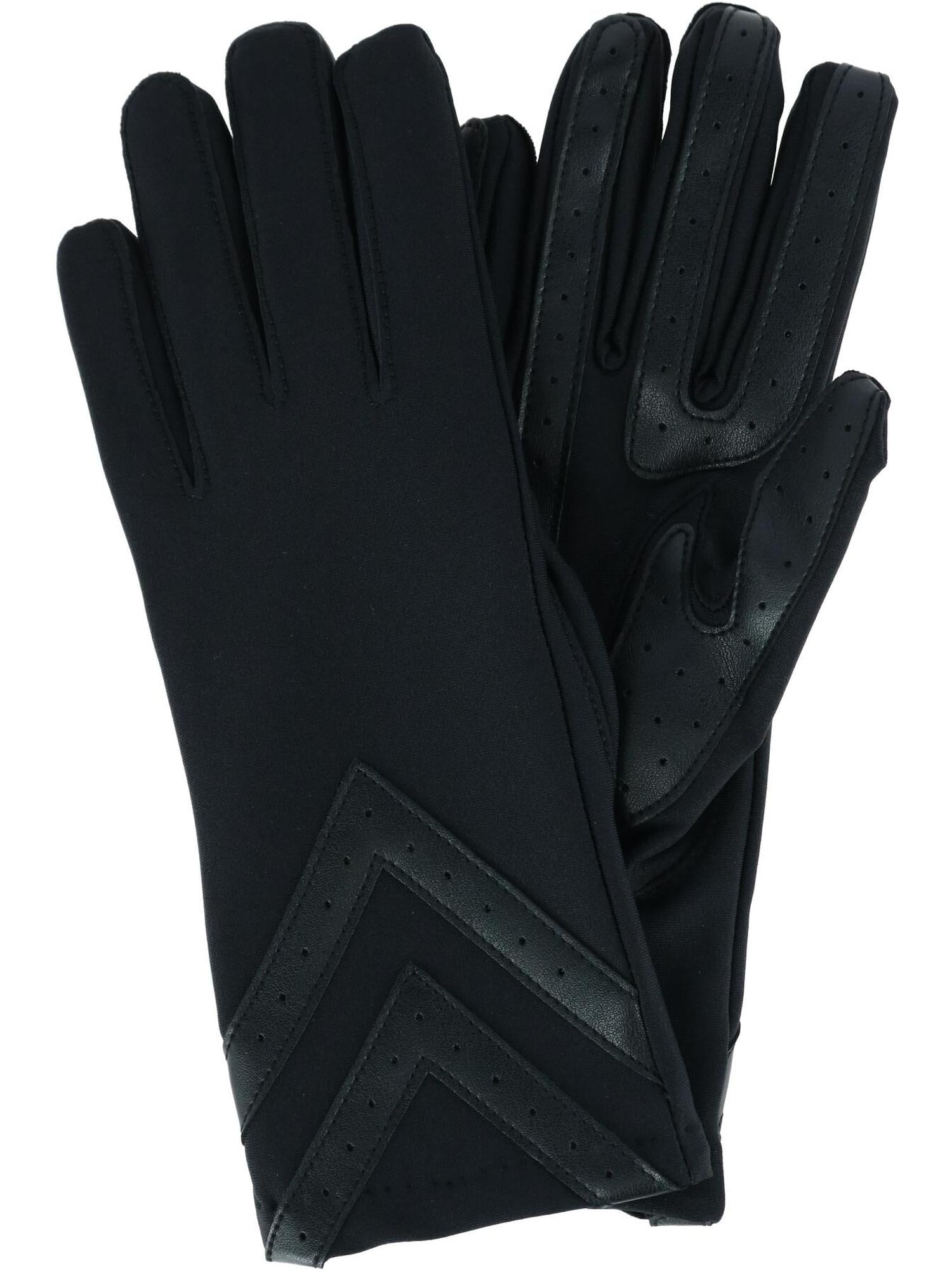 Isotoner Spandex Chevron Winter Driving Gloves (Women's)