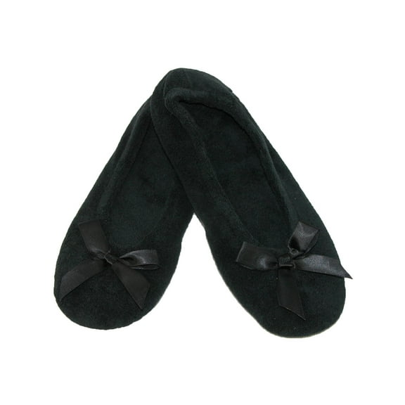 Isotoner  Terry Classic Ballerina Slippers (Pack of 2) (Women)