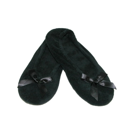Isotoner Terry Classic Ballerina Slippers (Women)