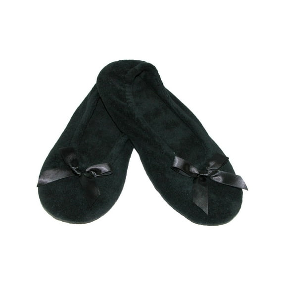 Isotoner Terry Classic Ballerina Slippers (Women)