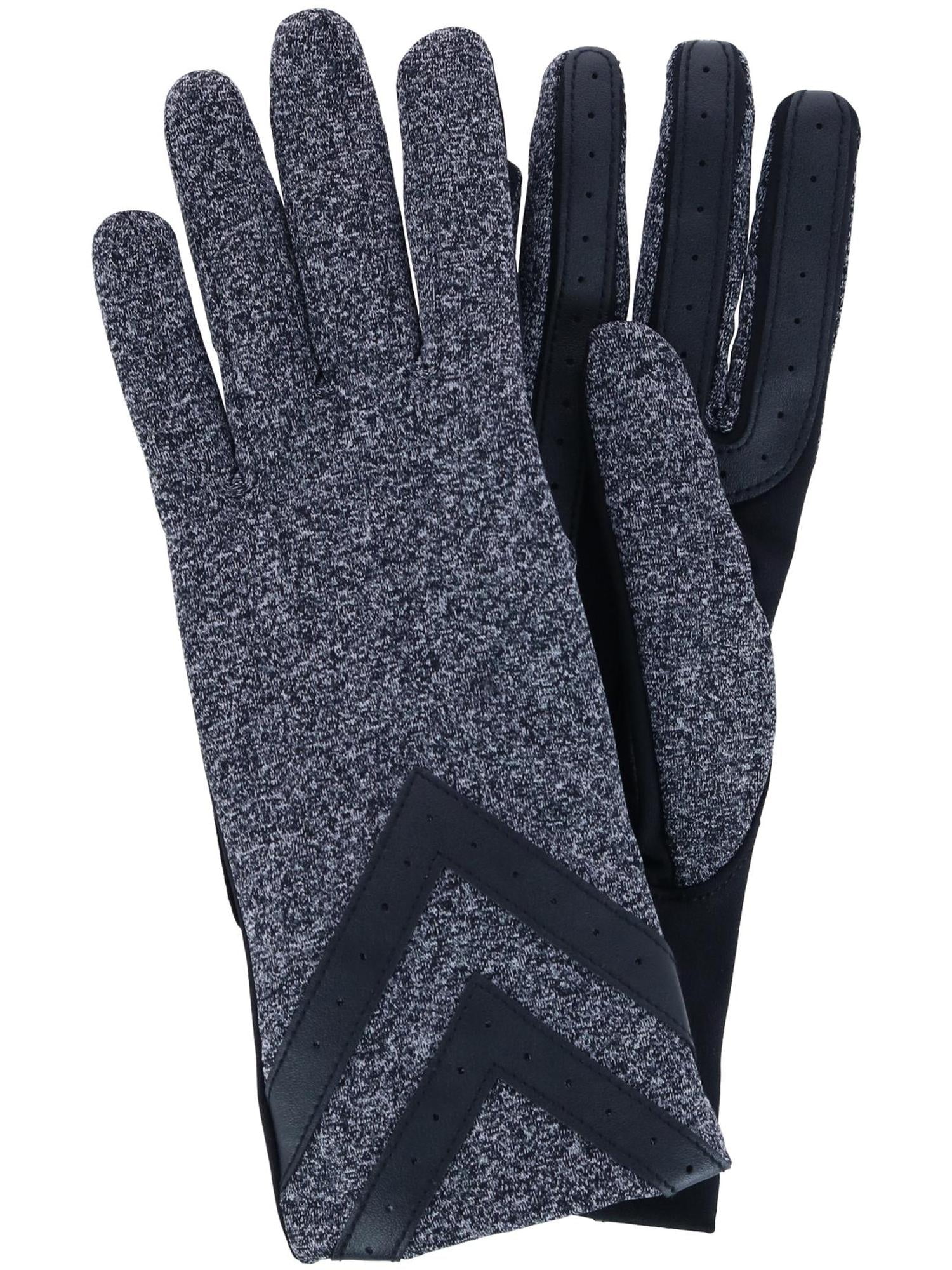 Isotoner Touchscreen Spandex Winter Glove with Chevron Wrist (Women ...