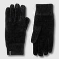 thumbnail image 1 of Isotoner Women's Chenille Glove - Black One Size, 1 of 1