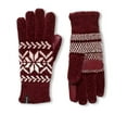 thumbnail image 1 of Isotoner Women's Chenille Snowflakes Gloves, 1 of 1