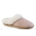 thumbnail image 1 of Isotoner Women's Eco-Comfort Memory Foam Faux Fur Indoor/Outdoor Slipper (Pink, L(8.5-9)), 1 of 2