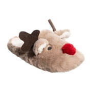 Isotoner Women's Holiday Reindeer Slippers