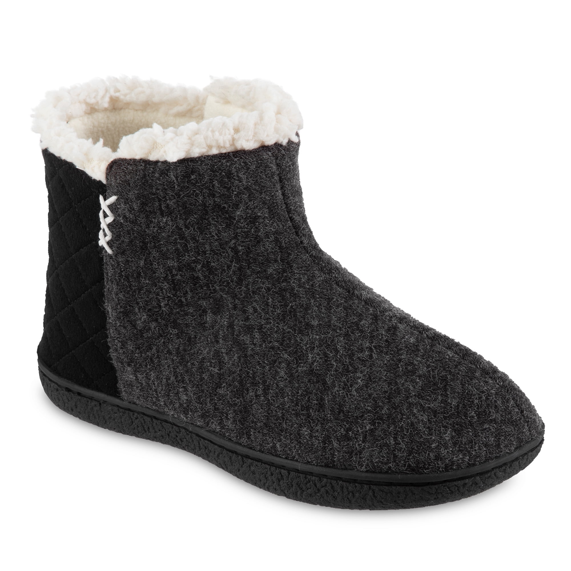 Isotoner womens deals boot slippers