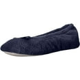 thumbnail image 1 of Isotoner Women's Moisture Wicking and Suede Sole for Comfort Ballet Flat-NBL-S, 1 of 5