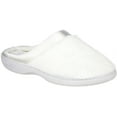 thumbnail image 1 of Isotoner Womens Microterry Satin Clog Slippers, 1 of 6