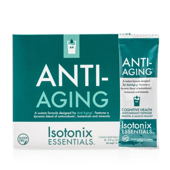 Isotonix Anti-Aging Supplement with Niacinamide, Pantothenic Acid, Riboflavin & Thiamin for Energy, Cognitive Support & Skin Health. 30 Packets for Optimal Wellness.