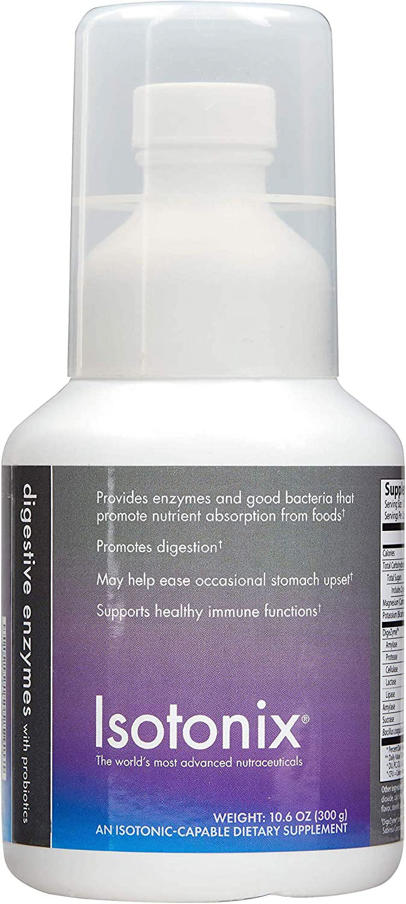 Isotonix Digestive Enzymes with Probiotics, Promotes Digestion, May