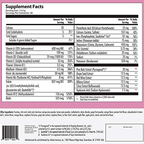 Isotonix Essential Women's Health, Antioxidants, Minerals, Supports