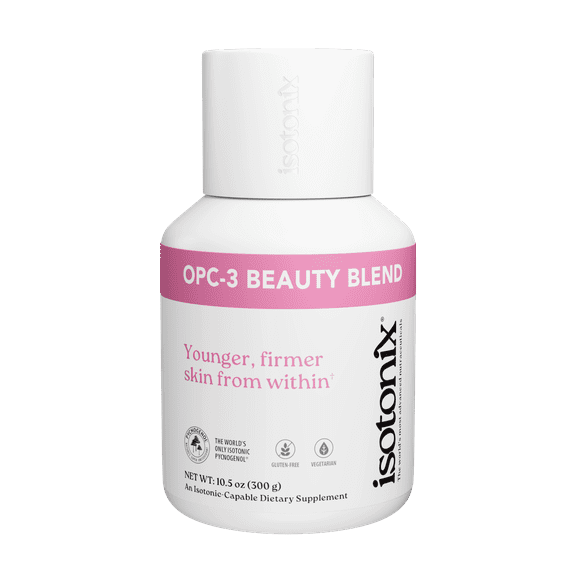 Isotonix OPC-3 Beauty Blend: Collagen, Antioxidants, Grape Seed, Red Wine, Pine Bark, Hyaluronic Acid  Supports Healthy Skin, Hair & Nails  Isotonic Drink Mix for Maximum Absorption