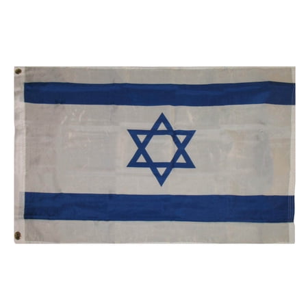 Israel 2'x3' Flag Israeli Flag 100D Polyester.