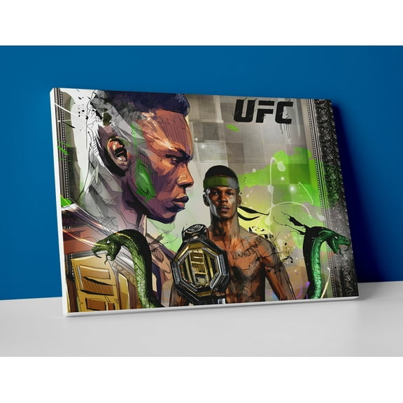Israel Adesanya Poster or Wrapped Canvas