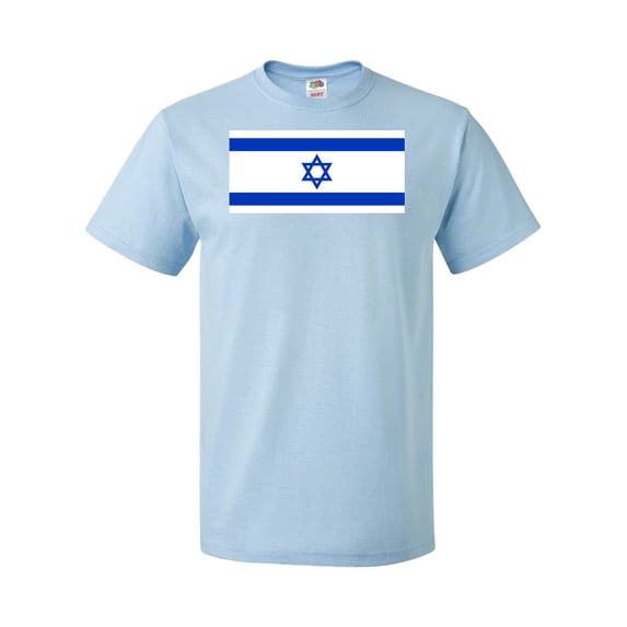 Israel Country Flag Adult DT T-Shirt Tee