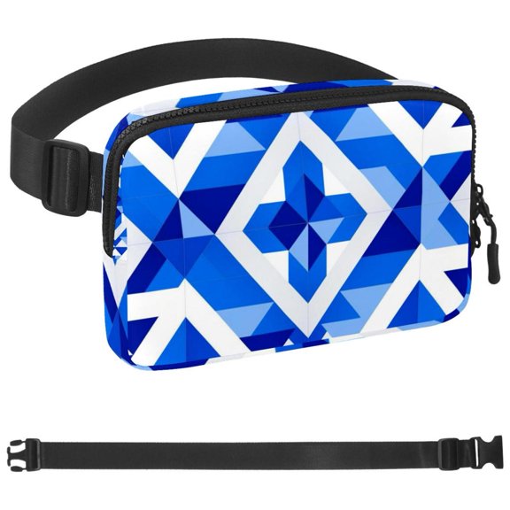 Israel Flag Fanny Pack Waist Packs for Men Women, Waist Bag Hip Pack for Travel Hiking Running Outdoor Sports
