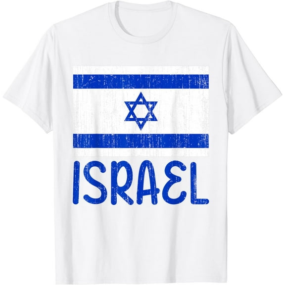 Israel Flag Israeli Israel Pride Patriotic I Love Israel T-Shirt