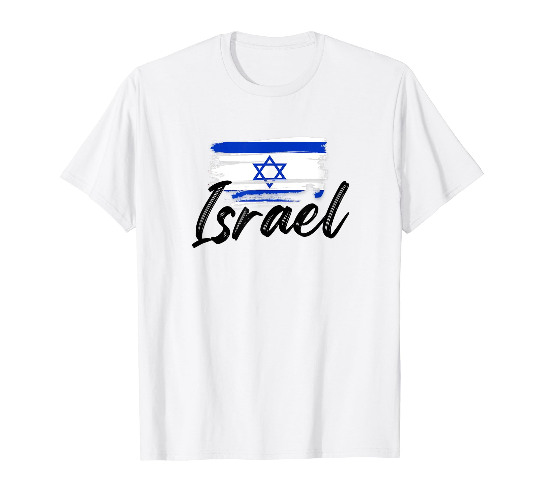 Israel Flag Israeli Israelite Pride Heart White TShirt