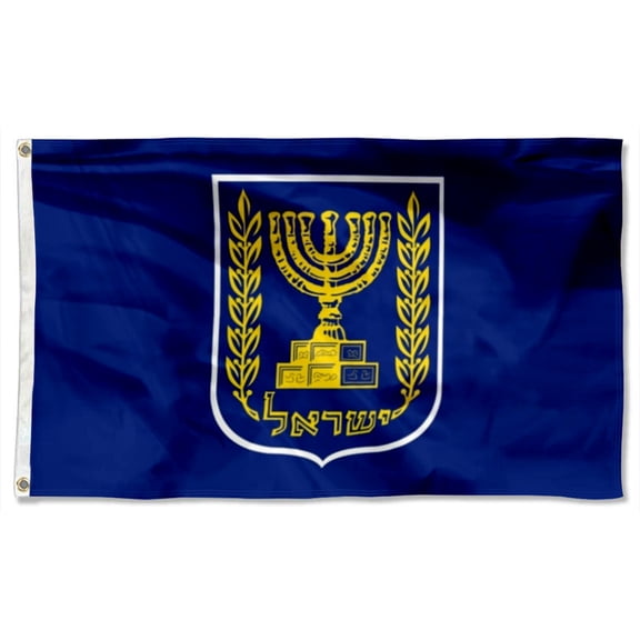 Israel Flag Knesset Polyester 3x5 FT banner
