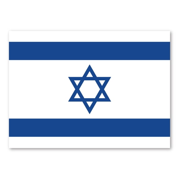 Israel Flag Rectangle Magnet
