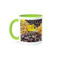 thumbnail image 1 of 3dRose, Israel, Jerusalem, Mahane Yehuda Market fruits-AS14 JME0111 - John and Lisa Merrill, 11oz Two-Tone Green Mug, 1 of 7
