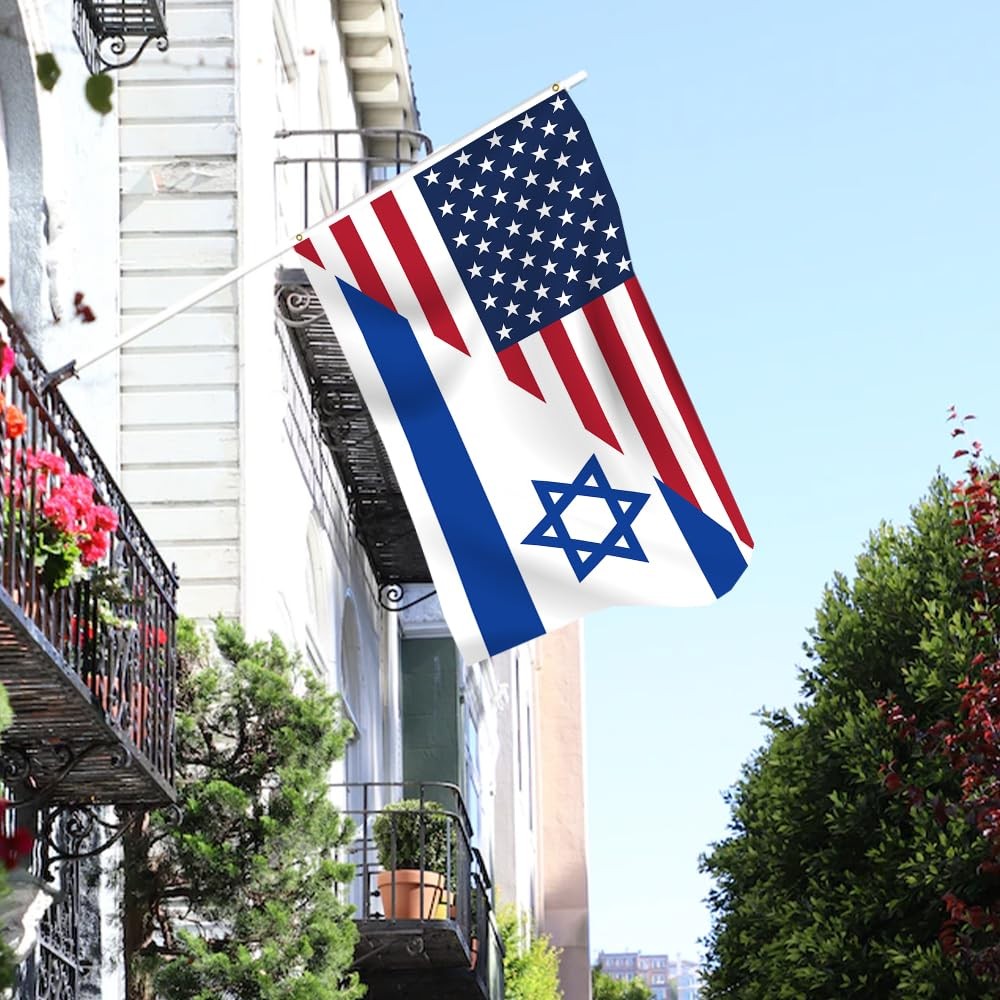 Israel Small Flag 3x5 Foot House Banner Super Polyester Premium Fade