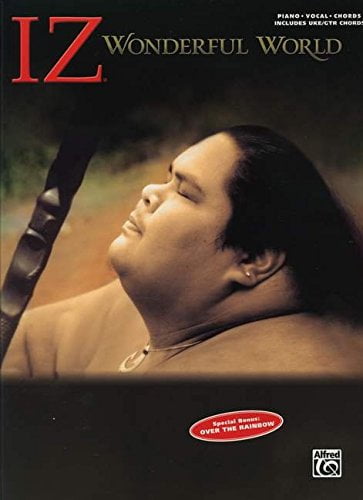 Israel "iz" Kamakawiwo'ole -- Wonderful World : Piano/Vocal/Chords