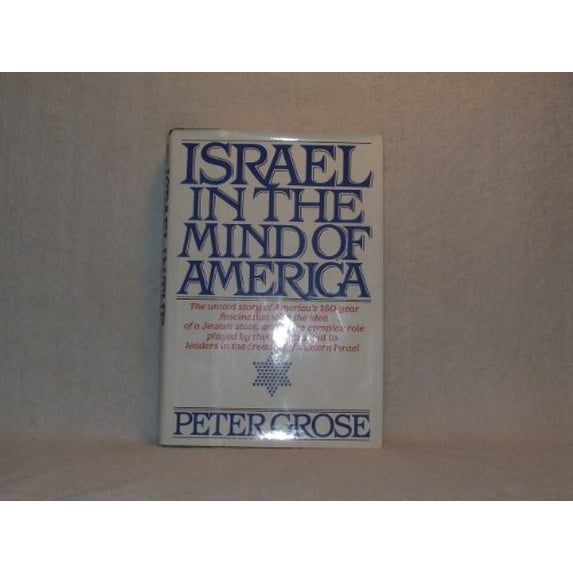 Pre-Owned Israel&mind of America (Hardcover) 0394516583 9780394516585