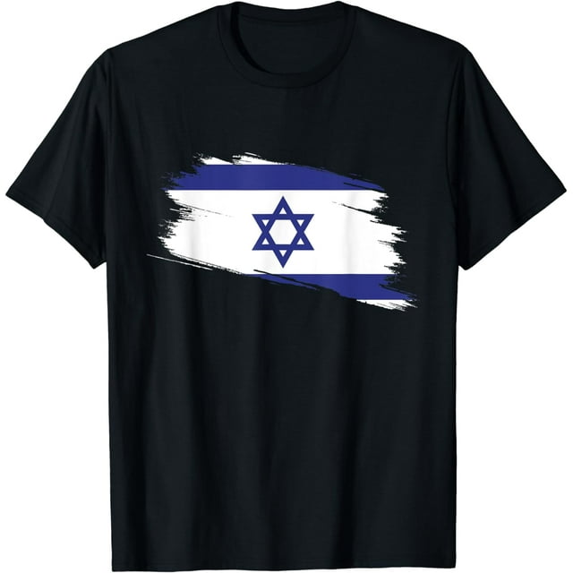 Israeli Flag Israel Jewish Symbol Star of David Pride Israel T-Shirt ...
