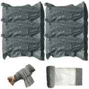 Israeli Style Emergency Bandage, 6 Inch 6Pack Compression Bandage, Trauma Wound Dressing, Sterile Vacuum Sealed Packaging for Bleeding Control, Trauma Kit, Combat Tactical IFAK Supplies