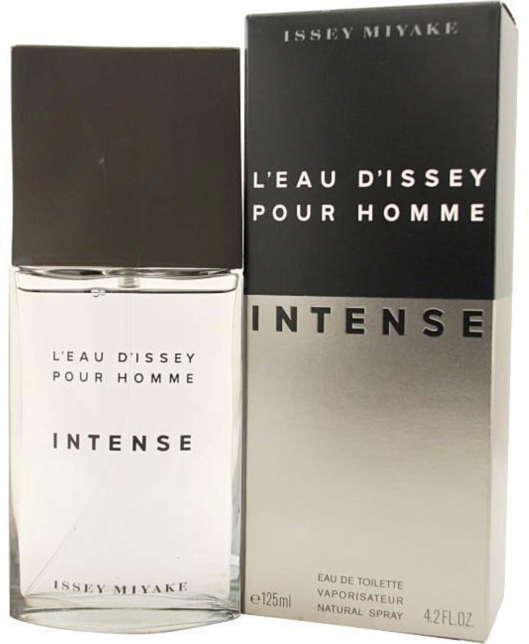 Issey Miyake Intense - Eau de Toilette Spray for Men 4.2 oz (Pack of 2)