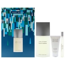 Issey Miyake LEau DIssey , 3 Pc Gift Set 4.2oz EDT Spray, 0.33oz EDT Spray, 1.6oz Shower Gel