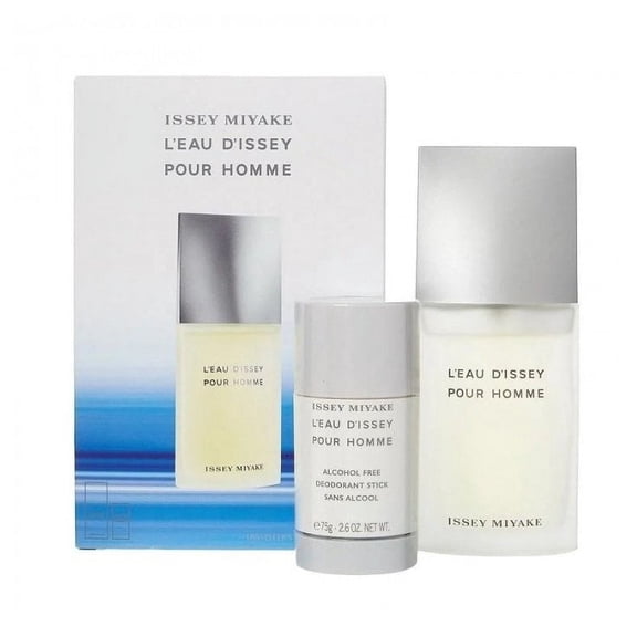 Issey Miyake L'eau D'issey Cologne Gift Set for Men (2PC), 2.5 oz EDT + 2.6 oz Deodorant