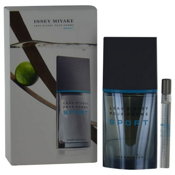 Issey Miyake L'eau D'issey Pour Homme Sport Men 2PCS Set EDT 3.3 oz & 0.33 oz