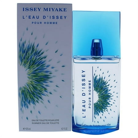 Issey Miyake L'eau D'issey Pour Homme Summer Eau de Toilette, Cologne for Men, 4.2 Oz