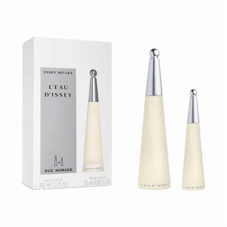 L'eau d' Issey by Issey Miyake 2 Piece Gift Set: 3.3 oz Eau de Toilette Spray + 0.84 oz Eau de Toilette Spray