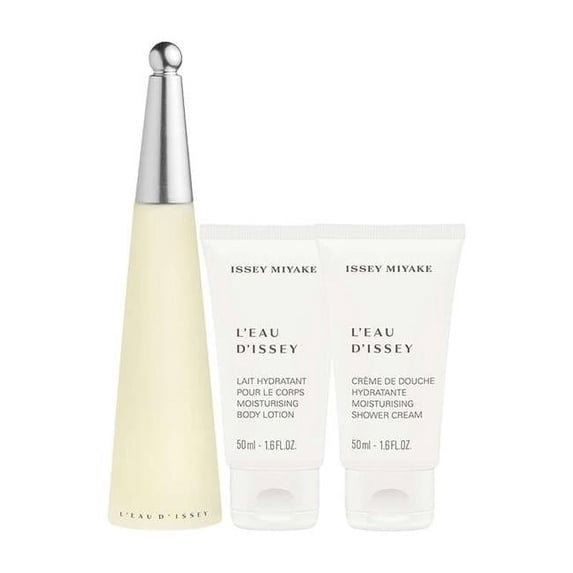 Issey Miyake - L'Eau D'Issey Eau De Toilette (50ml) Shower Cream (50ml) & Body Lotion (50ml)