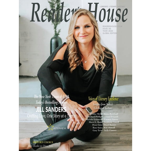 Issue Reader's House Magazine Interview with Jill Sanders: Interviews with exceptional authors: Debbe Mirza, Richard Phi, Book 56, (Paperback)