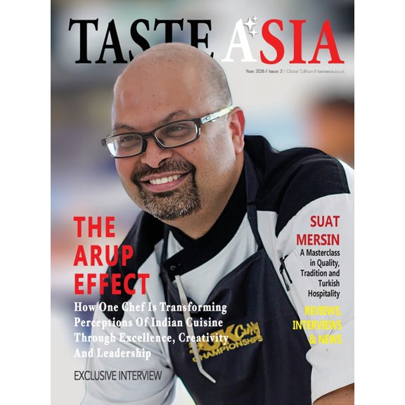 Issue Taste Asia Magazine Interview with Chef Arup Dasgupta: Exploring Asian Culinary Treasures, Book 2, (Paperback)