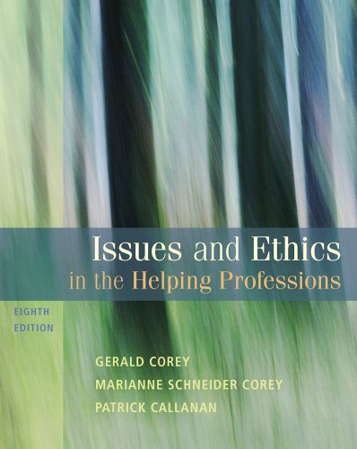 Pre-Owned Issues and Ethics in the Helping Professions SAB 240 Substance Abuse Client Service Paperback Gerald Corey, Marianne Schneider Patrick Callanan