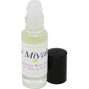 Issy Myk - Type For Men Cologne Body Oil Fragrance [Roll-On - Clear Glass - Light Gold - 1/8 oz.]