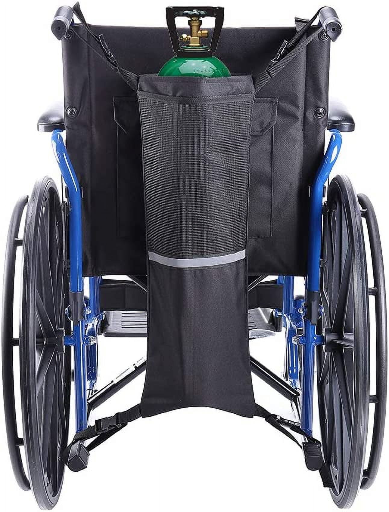 Issyzone Durable Wheelchair Carry Pouch for Oxygen Cylinders,Oxygen Bag
