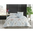 thumbnail image 1 of Istanbul Collection Handmade Comforter Set - 5 Piece Set - Cotton Blend - Modern, Comforter, Matching Shams and Throw Pillows, 1 of 4
